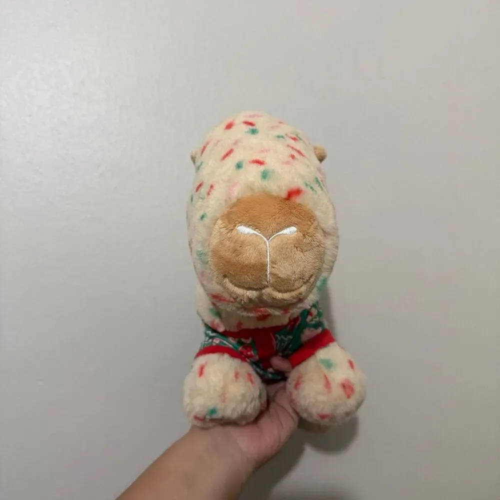 Build A Bear Cookiebara Sugar Cookie Capybara Stuffed Sprinkles with pajama
